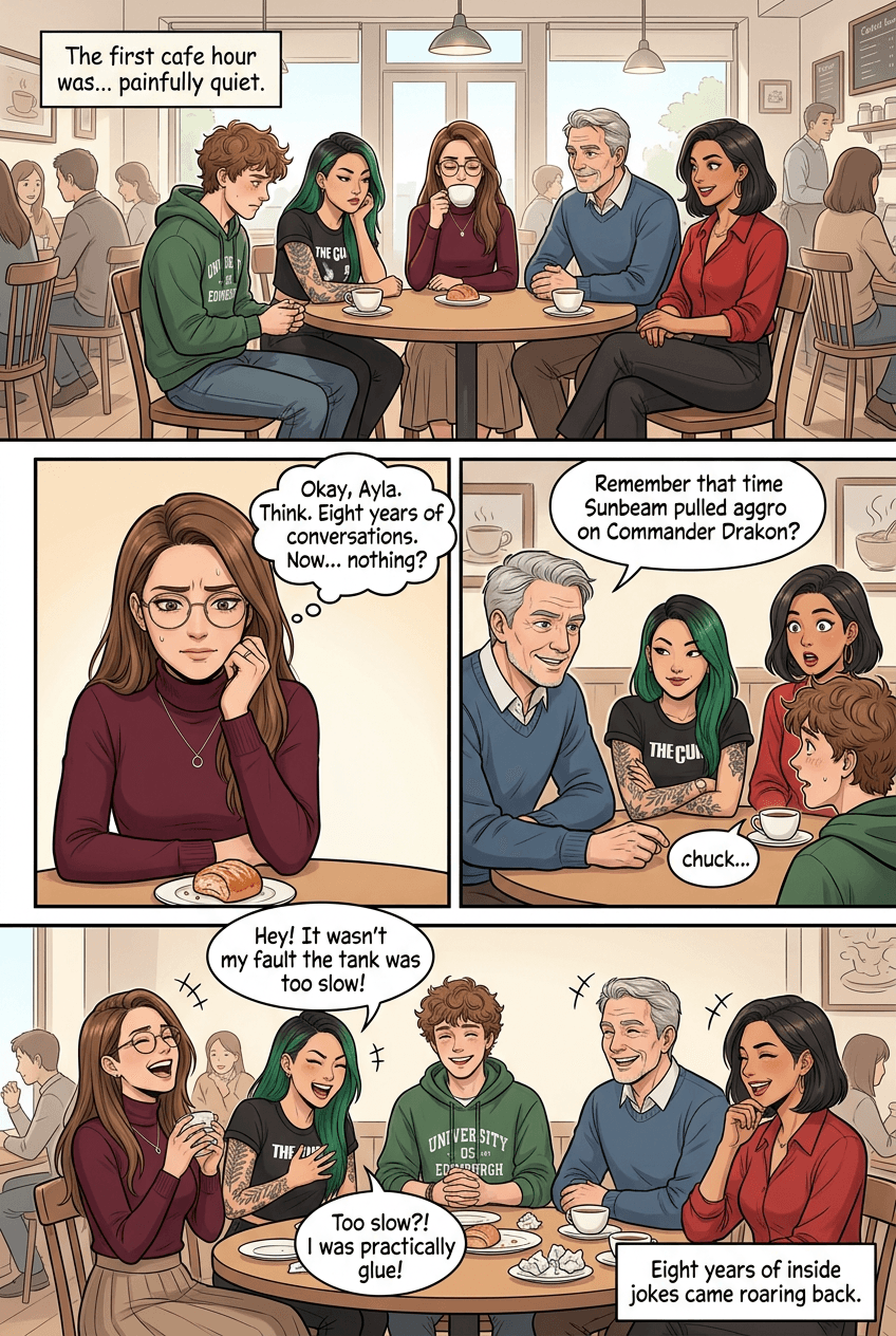 Guild Meetup IRL, page 3 of 10, Manhwa style