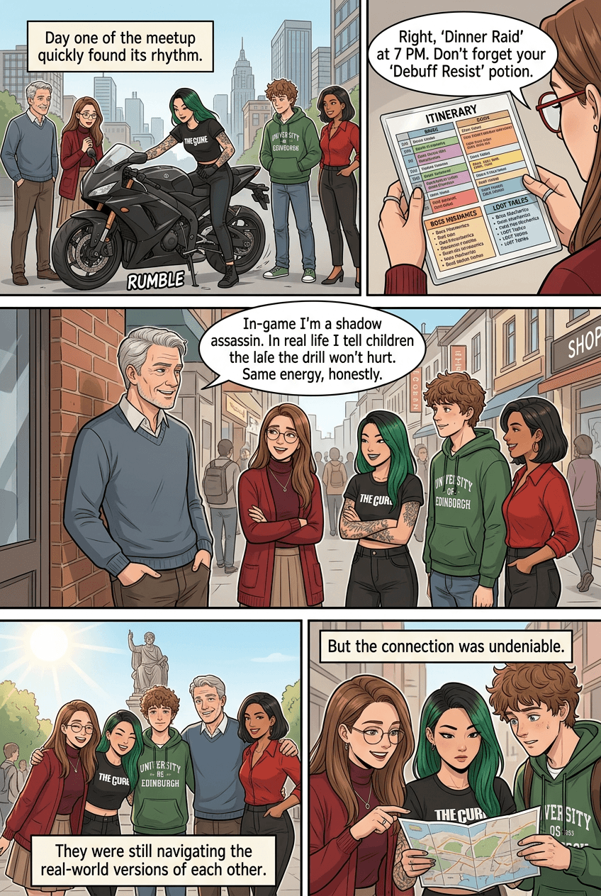 Guild Meetup IRL, page 4 of 10, Manhwa style