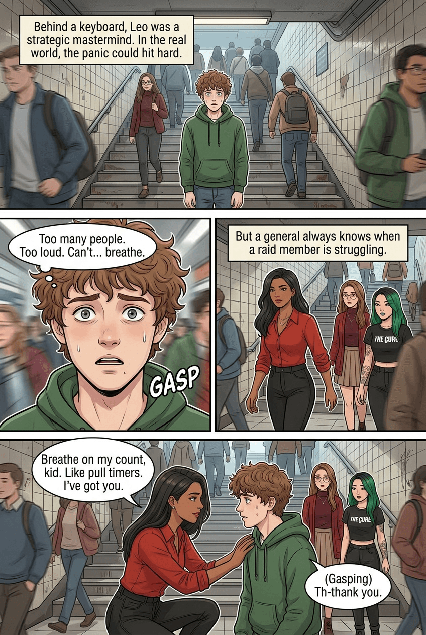 Guild Meetup IRL, page 5 of 10, Manhwa style