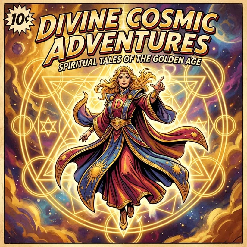 Golden Spirit comic art style example