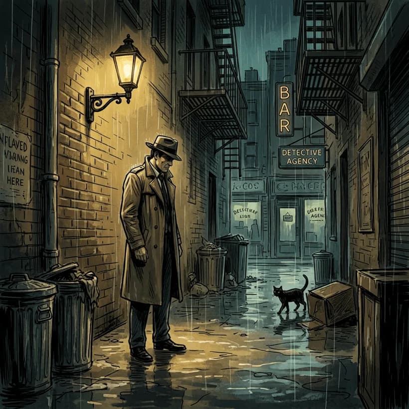 Graphic Novel comic art style example