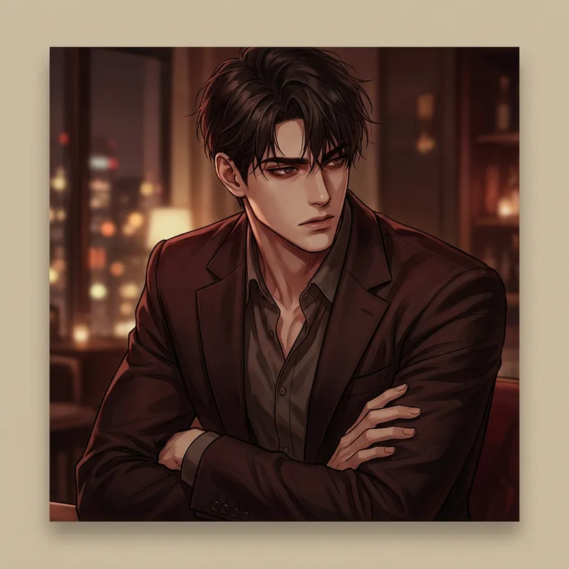 Sensual Manhwa comic art style example
