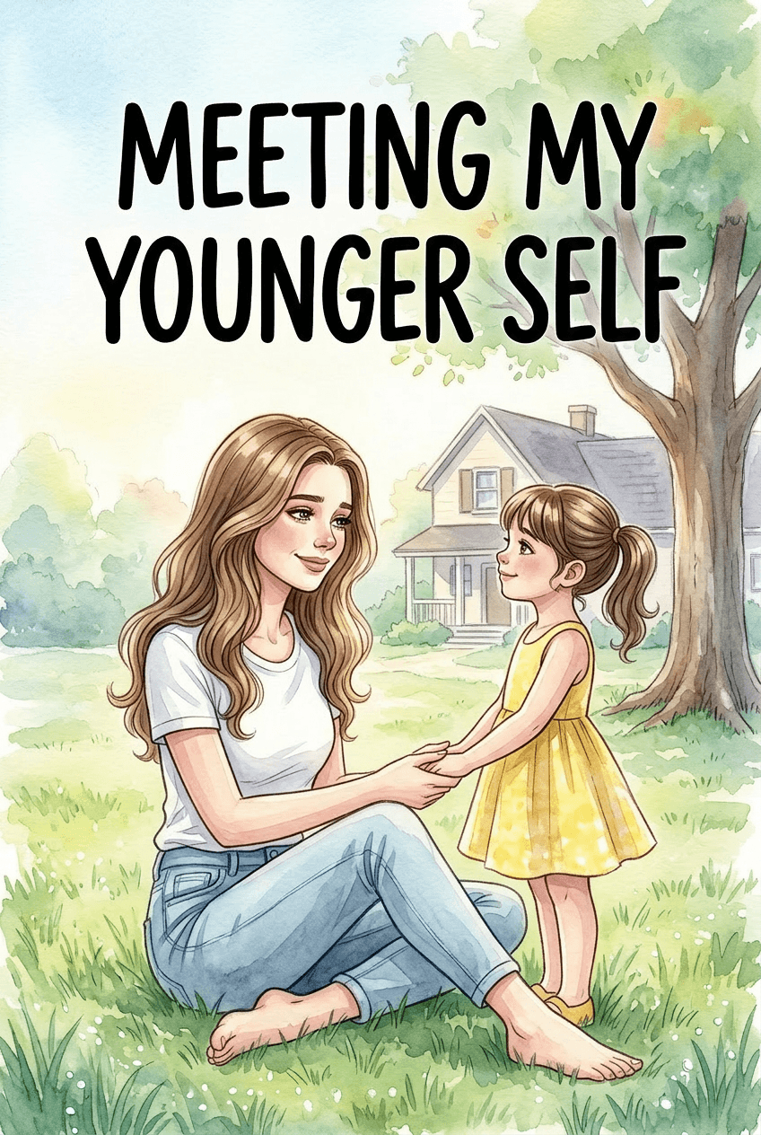 Meeting My Younger Self, a 5-page comic made with Comikaze